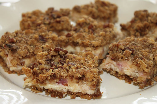 Sour Cream Apple Bars