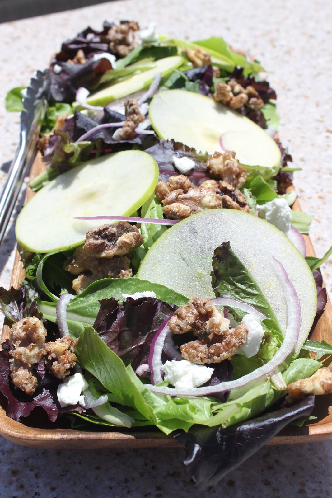 Spring Mix Walnut Salad